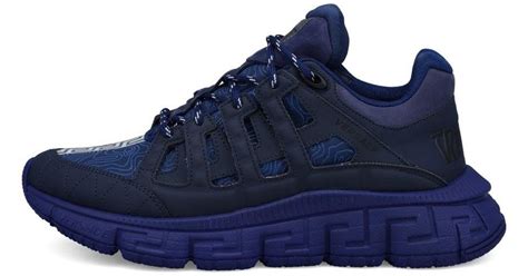 versace trigreca sneakers blue